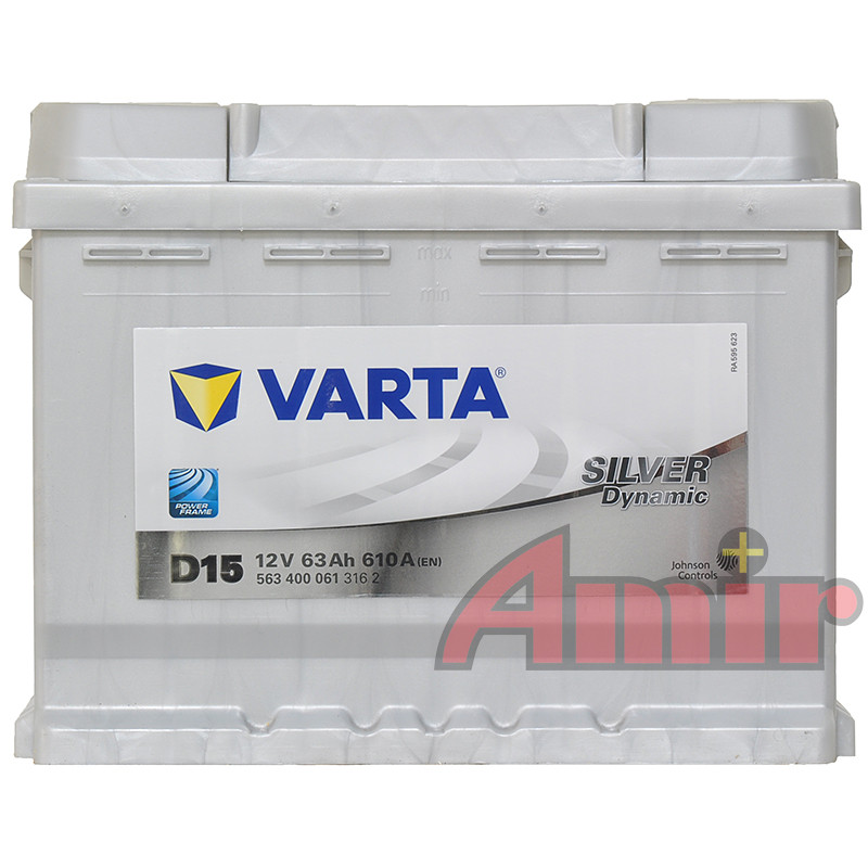 Akumulator Varta Silver 12V 63Ah 610A D15