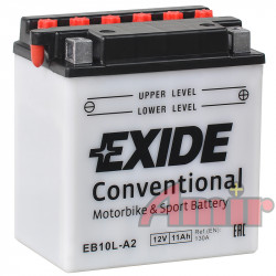 Akumulator Exide Bike EB10L-A2 - 12V 11Ah 130A
