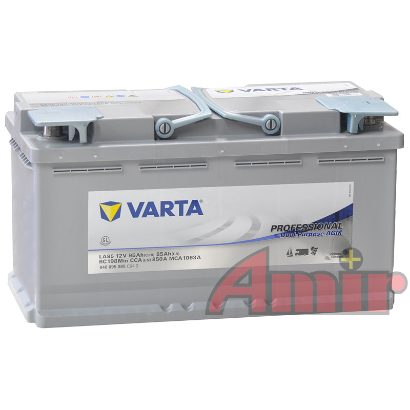 Akumulator Varta Professional - 12V 95Ah 850A LA95 Dual Purpose AGM
