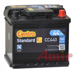 Akumulator Centra Standard - 12V 44Ah 360A CC440