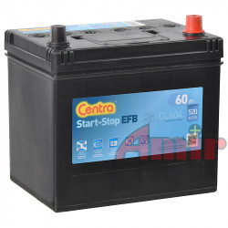 Akumulator Centra Start-Stop EFB - 12V 60Ah 520A CL604