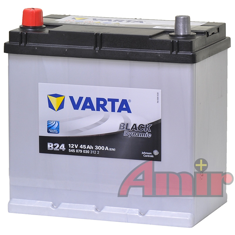 Akumulator Varta Black - 12V 45Ah 300A B24 JAPAN