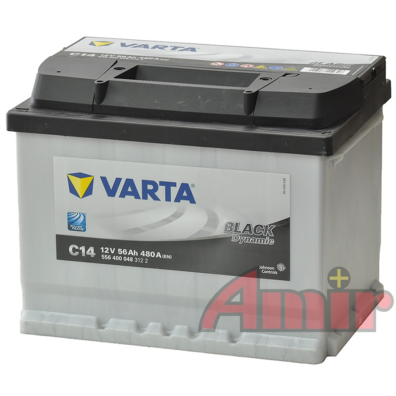 VARTA C14 Black Dynamic Autobatterie 56Ah