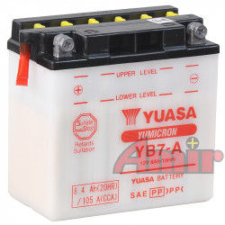 Akumulator Yuasa YB7-A - 12V 8Ah 105A
