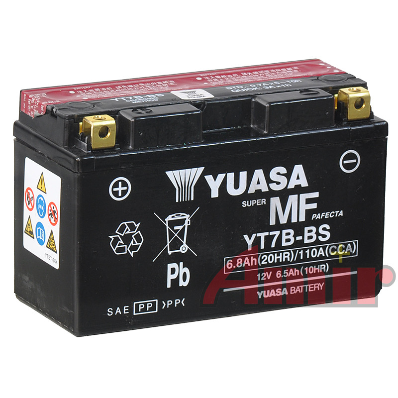 Akumulator Yuasa YT7BBS 12V 6,5Ah 110A
