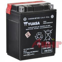 Akumulator Yuasa YTX14AHL-BS - 12V 12Ah 210A