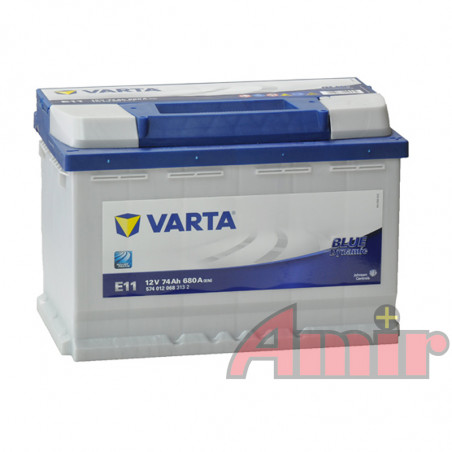 Аккумулятор varta 74ah 680a