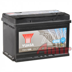 Akumulator Yuasa Start-Stop EFB - 12V 70Ah 650A YBX7096