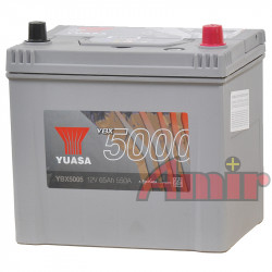 Akumulator Yuasa Silver - 12V 65Ah 650A YBX5005