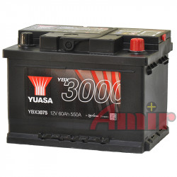 Akumulator Yuasa SMF - 12V 60Ah 550A YBX3075