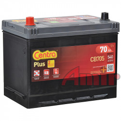 Akumulator Centra Plus - 12V 70Ah 540A CB705 JAPAN lewy+