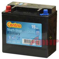 Akumulator Centra Start-Stop Auxiliary - 12V 15Ah 200A CK151