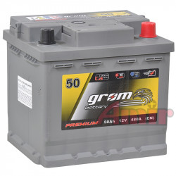 Akumulator Grom Premium - 12V 50Ah 480A