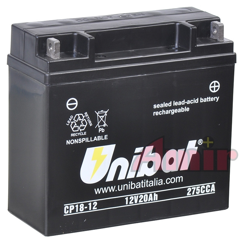 Akumulator Unibat CP18-12 - 12V 20Ah 275A 51913 | Amir Akumulatory