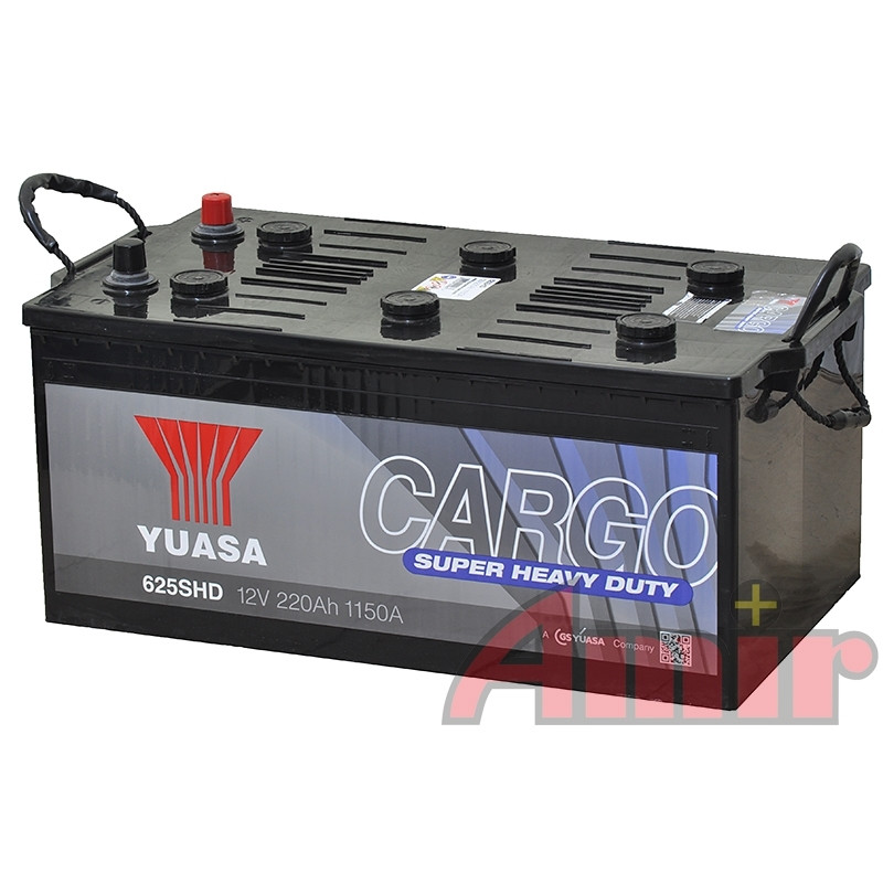Akumulator Yuasa Cargo 625SHD - 12V 220Ah 1150A