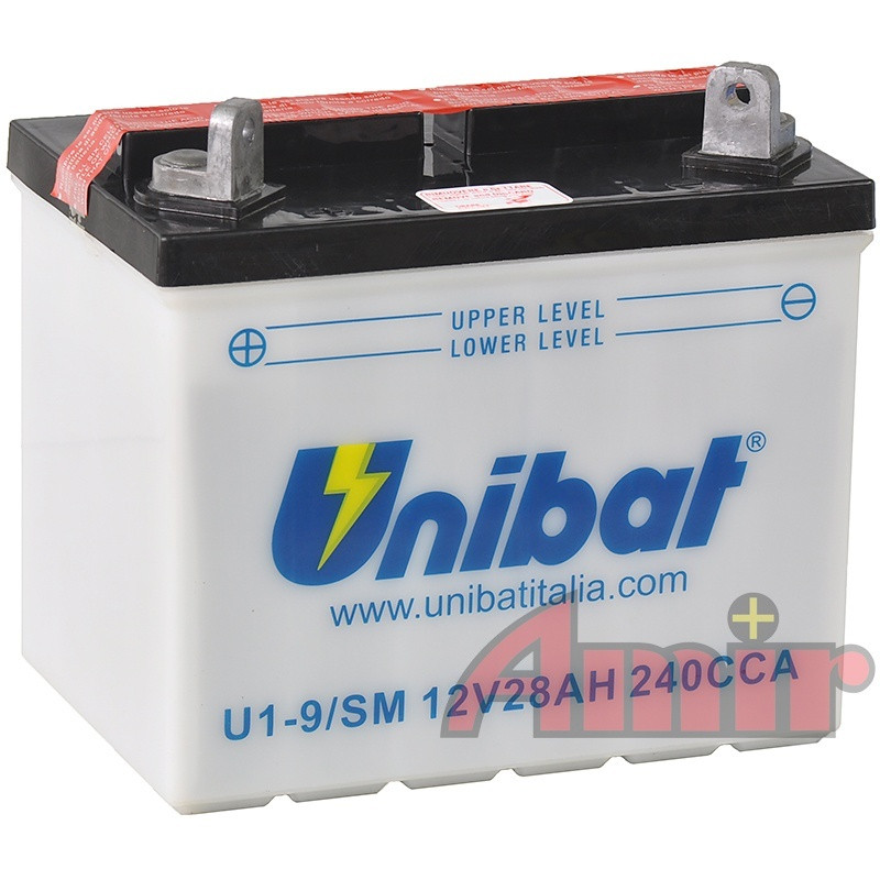 Akumulator Unibat - 12V 28Ah 240A U1-9