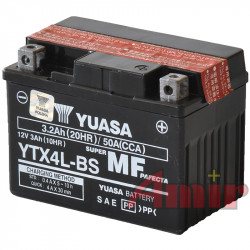 Akumulator Yuasa YTX4L-BS - 12V 3Ah 50A