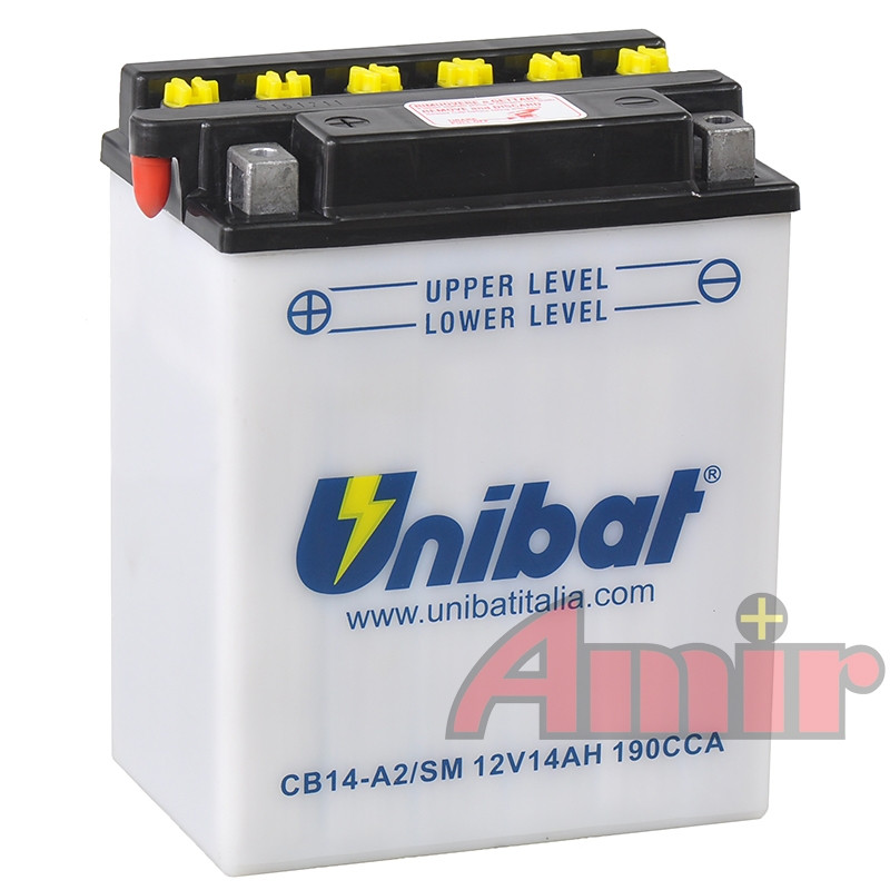 Akumulator Unibat CB14-A2 - 12V 14Ah 190A Akumulator Unibat CB14-A2 - 12V 14Ah 190A